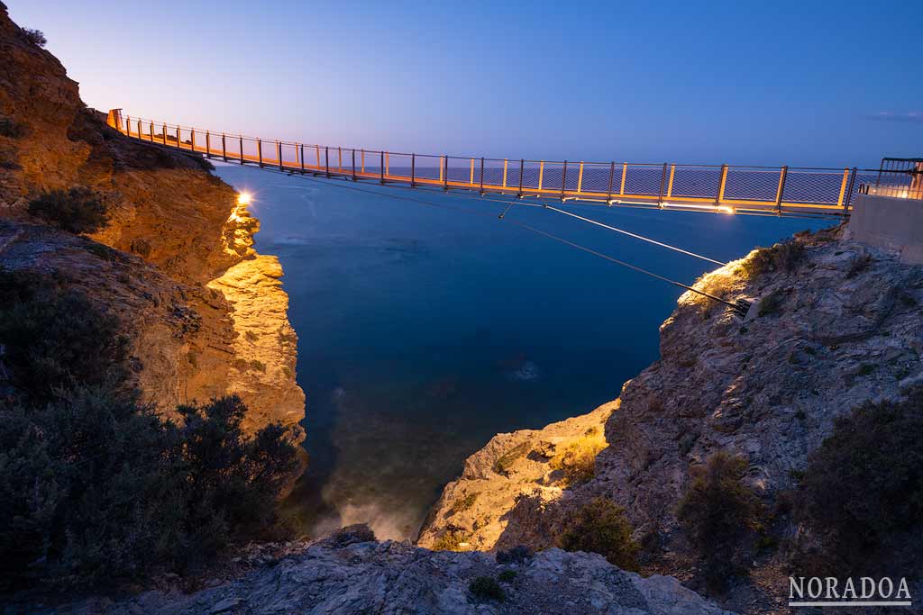 Pasarela Colgante De Jol Car Un Mirador De V Rtigo Sobre El Mediterr Neo