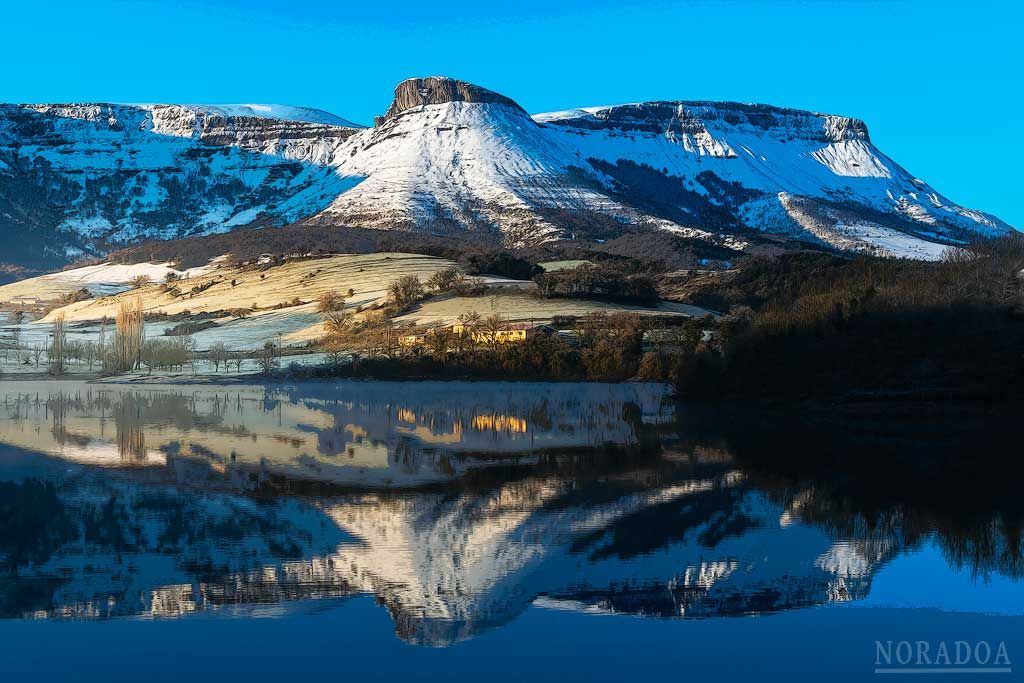 Postales del embalse de Maroño