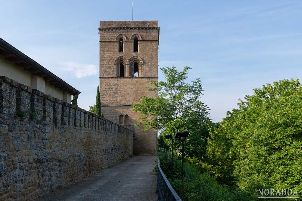 Torre Abacial y muralla de Laguardia