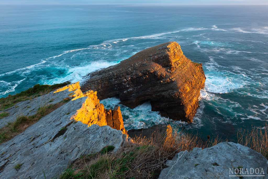 Cabo Vidio al amanecer