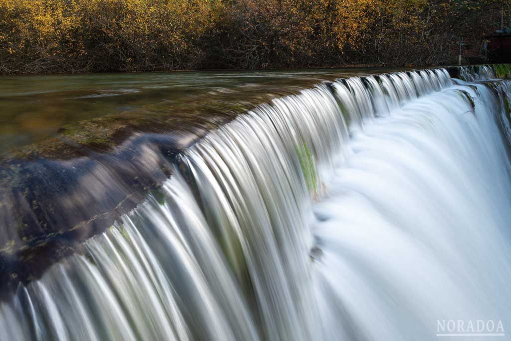 Presa final del nacedero del río Zirauntza