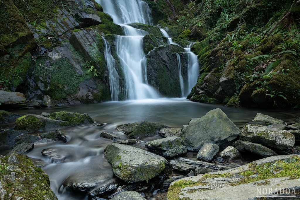 Cascada de Agireta en Zestoa