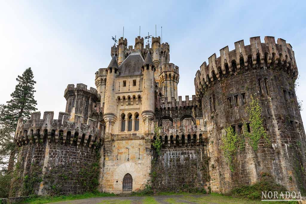 Castillo de Butrón en Bizkaia