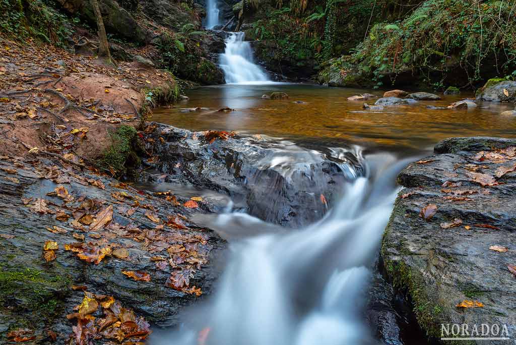 Cascadas de Lamiña en Cantabria