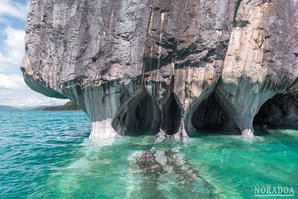 Catedral de Mármol en la Patagonia Chilena