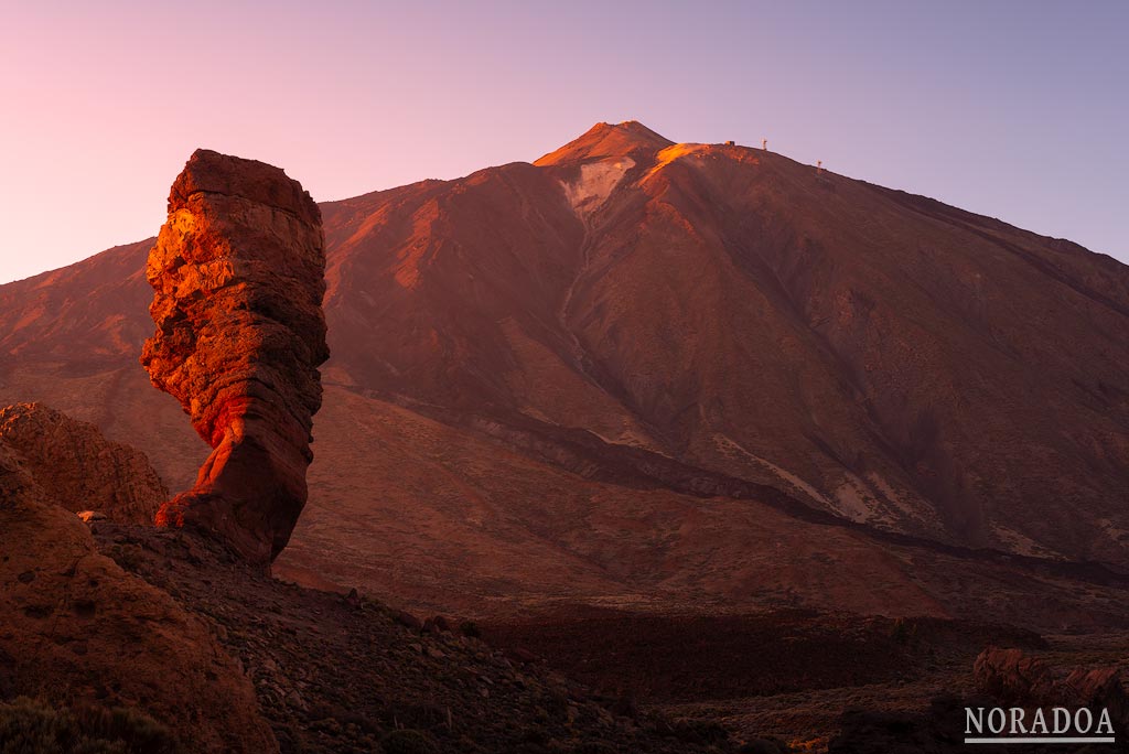 Parque Nacional del Teide en Tenerife, España